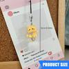 Fashionable Sturdy Resin Cats Pendant Phone Charm Keychain for Girls Perfect for Decorating Bags and Backpacks Ornament