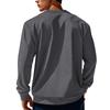 Men's Corduroy Panel Crew Neck Casual Sweatshirt.