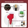 Christmas Silicone Wine and Champagne Bottle Stopper & Pourer
