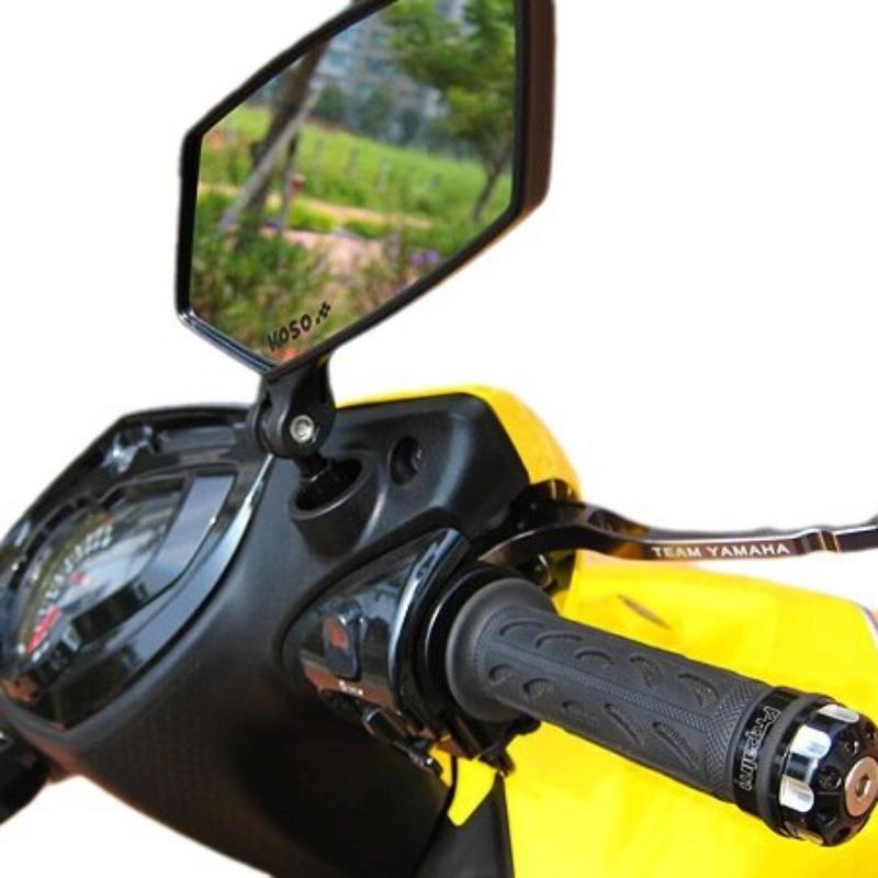 Motorcycle Mirrors Universal Scooter Rear View Mirrors for Yamaha YZF R1 R6 Honda Suzuki BMW Kawasaki