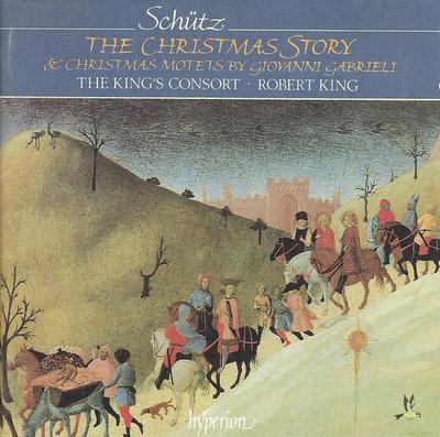 CD-SKYDD, KING'S CONSORT; KING - Skydd;Julberättelse/Gabreli CDA66398 Hyperion 1990 Storbritannien Klassisk Begagnad