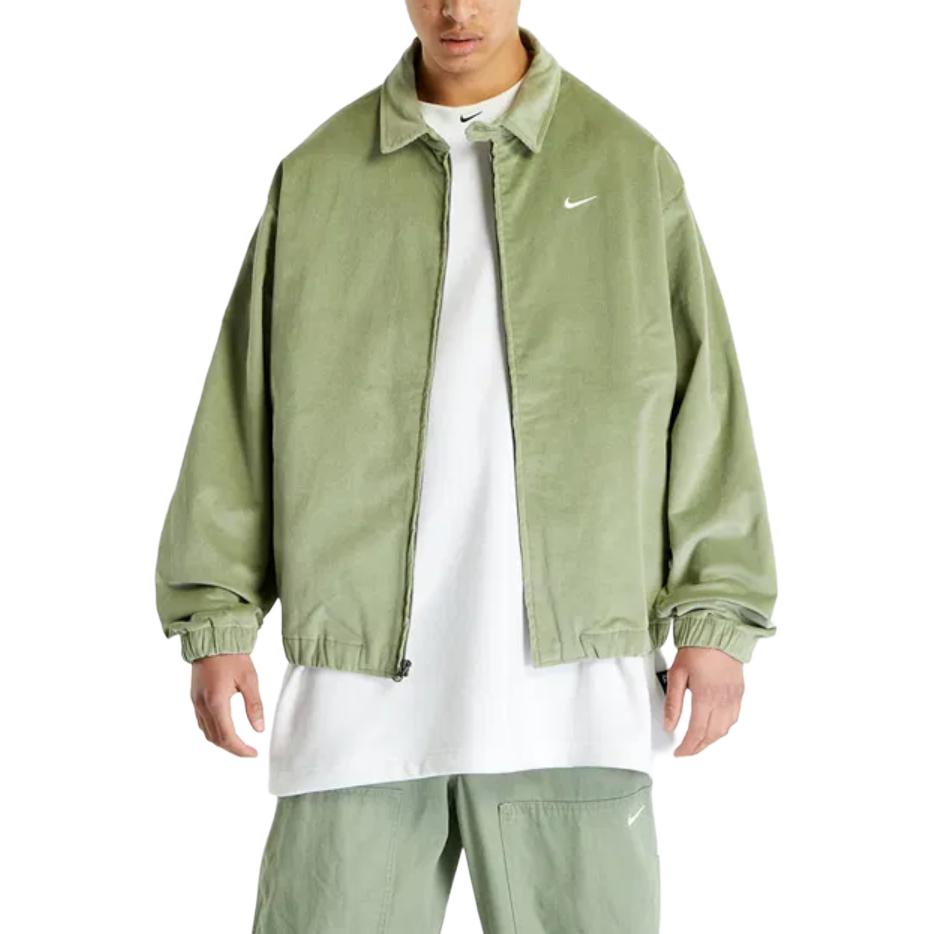 New Nike Life Harrington Cord Jacket DX9070-386