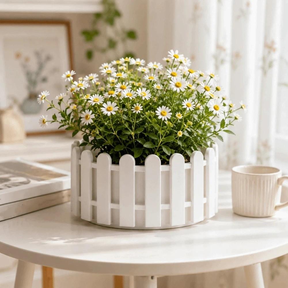 Greenery Container Planter Box Rustic Style Flower Pot Basket Wedding Decoration