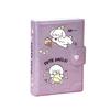Cartoon Heart A7 Diary: Student Hardcover Notebook with Detachable Pocket, Loose-Leaf Design