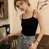 European & American Slimming Camisole: Simple Solid Color, Beautiful Back, Versatile Summer Innerwear/Outerwear for Students