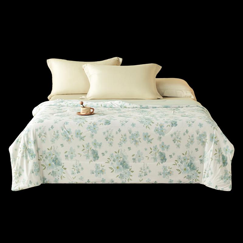 Hongxiu Shifang Floral Cooling Summer Quilt