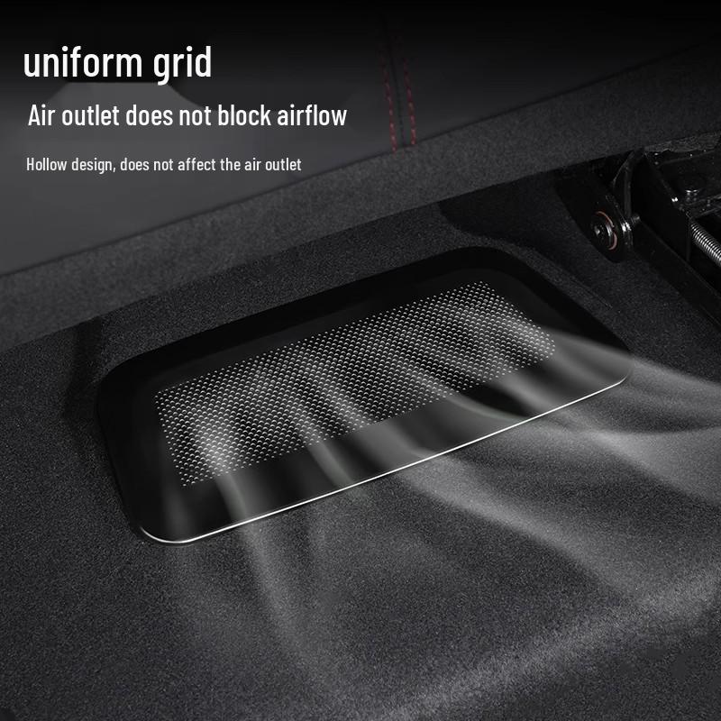 Cubierta de Rejilla de Ventilación de Aire Debajo del Asiento Xiaomi SU7-YU7 Red Anti-Polvo y Anti-Obstrucción para el Interior del Coche.