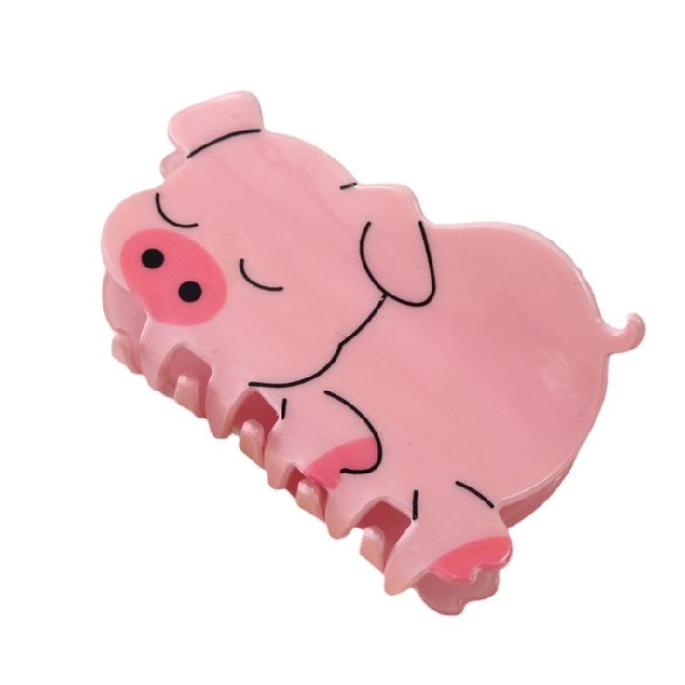 Delicate Dinosaur Hair Clip Cat Hair Claw Stylish Pig Hair Grip Animal Shaped