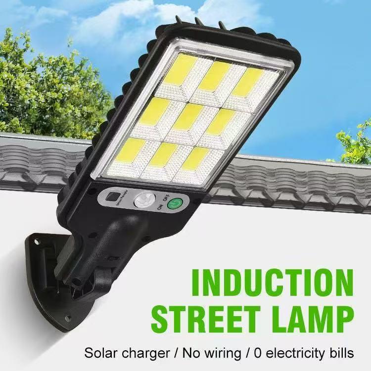 Cross-Border Solar Street Light: Human Body Induction, Waterproof Wall & Courtyard Light with Remote Control