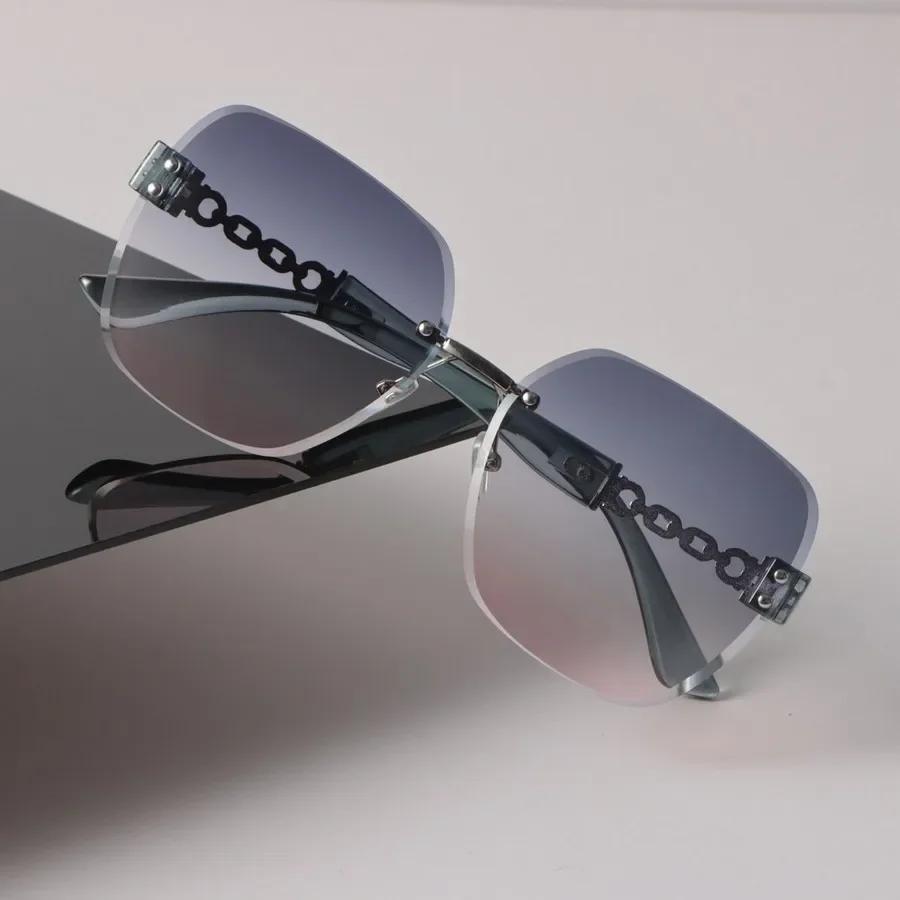 Retro Square Sunglasses Women Men Luxury Brand Designer Mirror Sun Glasses Female Male Gradient Colors