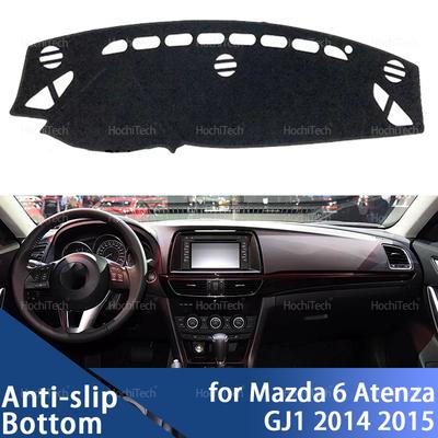 Car Dashboard Cover Protective Pad Dash Board Sunshade Carpet Anti-UV Dashmat for Mazda 6 Mazda6 2014 2015 GJ1 Atenza