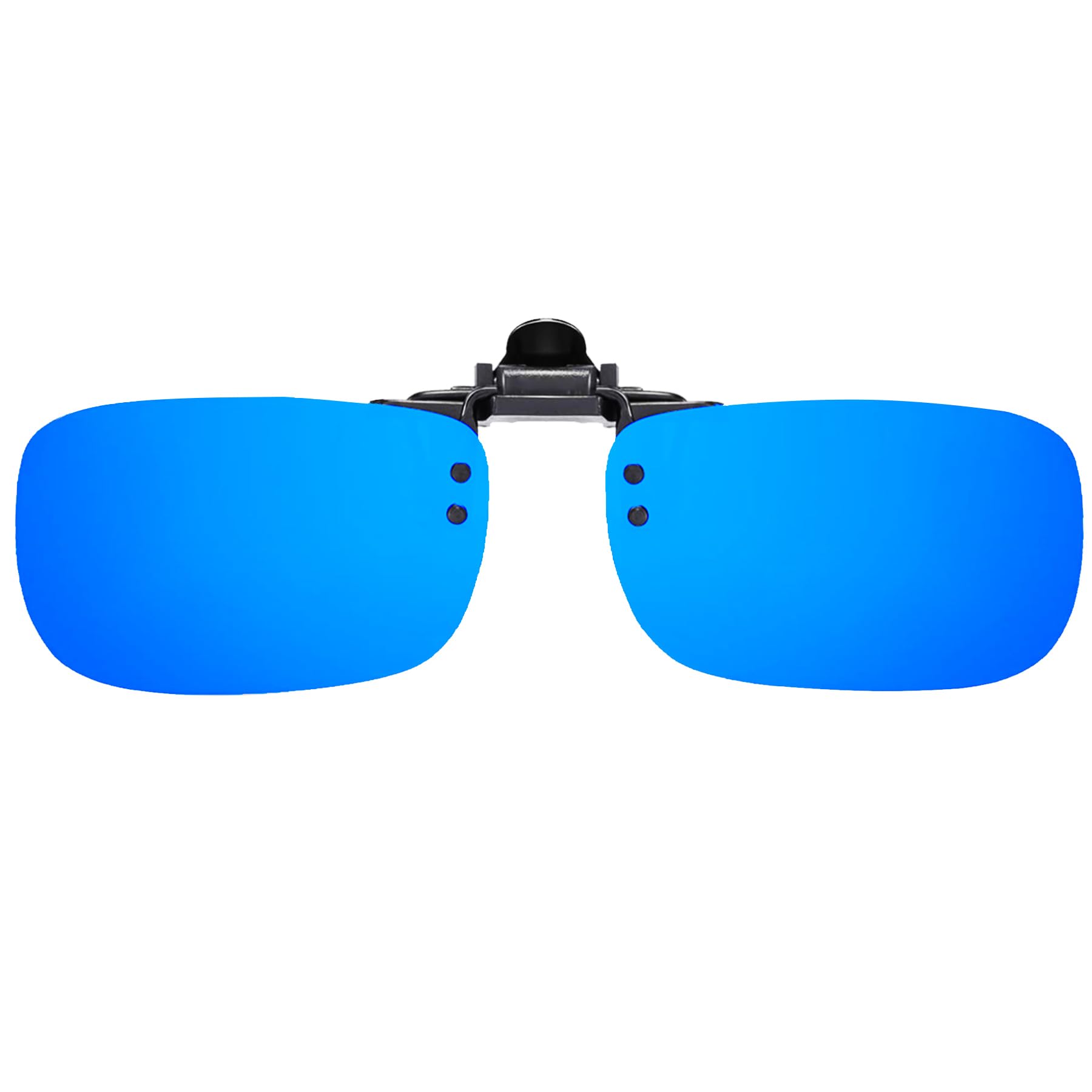 

FF FRAZALA Sunglasses with Polarized UV for and Wear Over Glasses Clip-on Flip-Up Design, Lenses, Anti-Glare, Protection, Driving, (Blue, 5736mm) синій