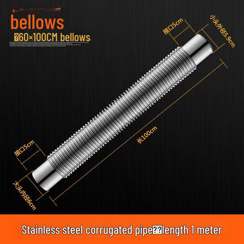 

Удлинитель выхлопной трубы газового водонагревателя из нержавеющей стали