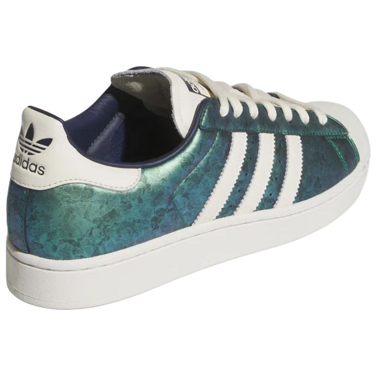 Adidas Originals x Anthony Edwards SUPERSTAR Skateboard Shoes Men's Green White KI6583