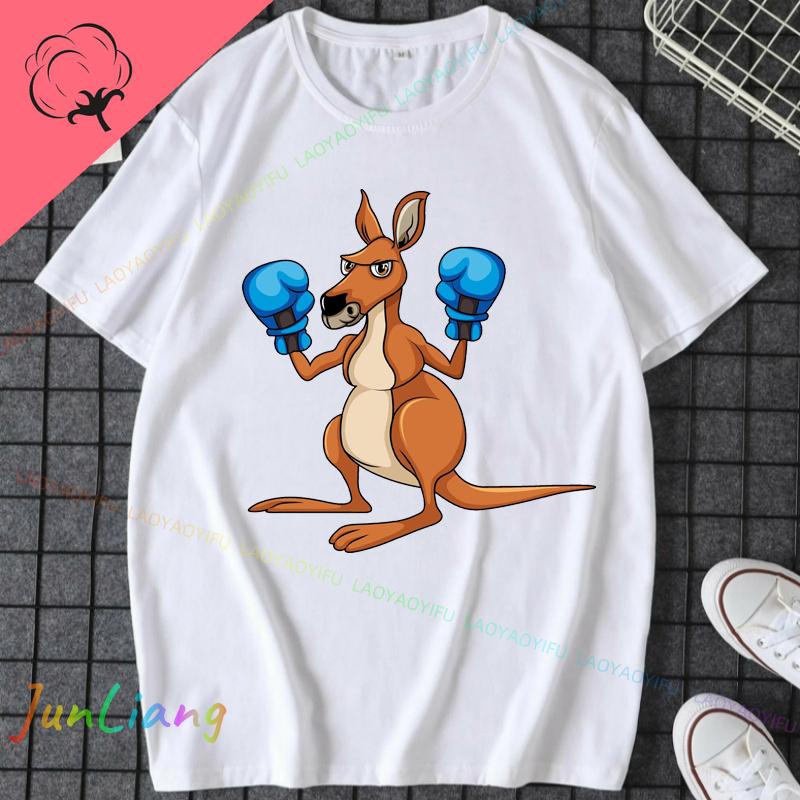 

Australia Day TShirt Funny Kangaroos In Austria Unisex 100 Cotton Y2k Clothes Mens Clothing Original Mens S