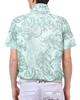 Gatcha Golf Polo DRY Leaf XL Shirt, Print, 222GG1203, Green,