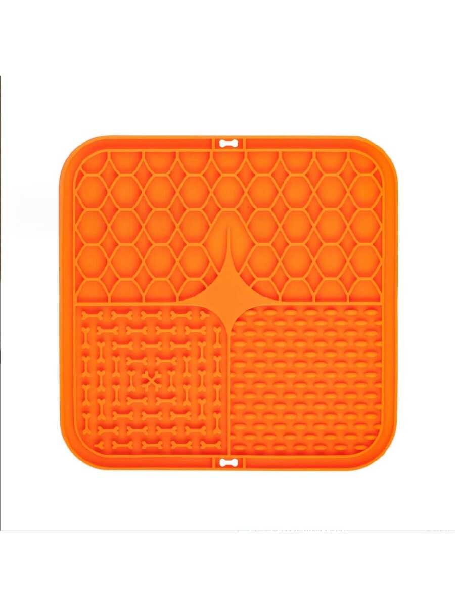 

Pet Licking Plate, Slow Food Plate, Silicone Pet Slow Food Tableware Bowl, Suction Cup, Dog Licking Pad,Dog Cat Brush