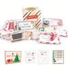 24-Day Elf Arrival Kit,Christmas Countdown Kit with Jokes and Surprises, Elf Set 24 Days of Christmas - Festive Home Decorations