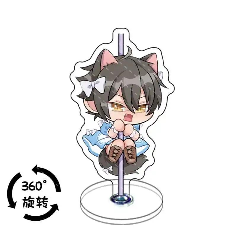 

Creative Cartoon Game Anime NU: Carnival Love Pop Acrylic Stand Aster Figure Eiden Statue Garu Desk Ornaments Fans Collect Gifts