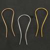 U-Shape Hairpin Base DIY Material for Crafting Hair Jewelry Accessories 1 Pc