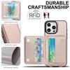 Crossbody Wallet RFID Blocking Card Holder Phone Case For iPhone 16e 16 Pro Max 15 14 11 13 12 Mini X XS X 7 8 Plus SE 2020 2025