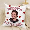 Interesting demeanor Man PPedro Pascal Pillow Case Natural Linen DoubleSided Printing Sofa Home Decor Cushion Cover