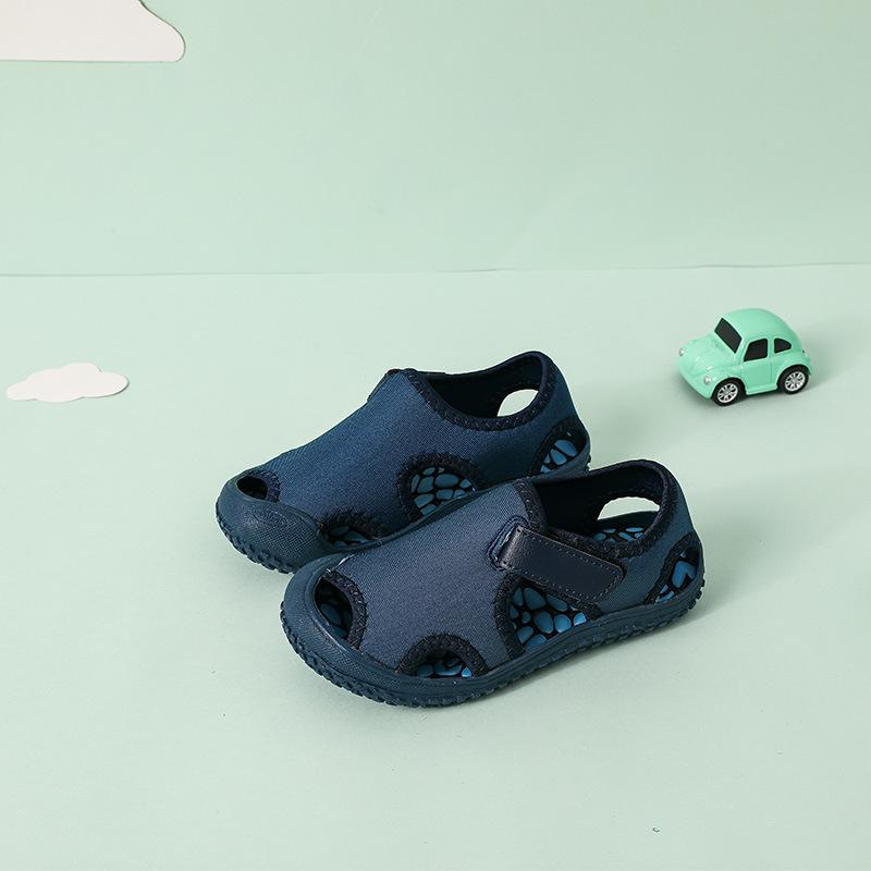 

Summer Children Sandals Boys Breathable Beach Sports Shoes Girls Fashion Mint Green Cool Sandals Baby Soft Functional Shoes 25