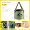Portable Waterproof Folding Camping & Mountaineering Water Bucket, Large Capacity