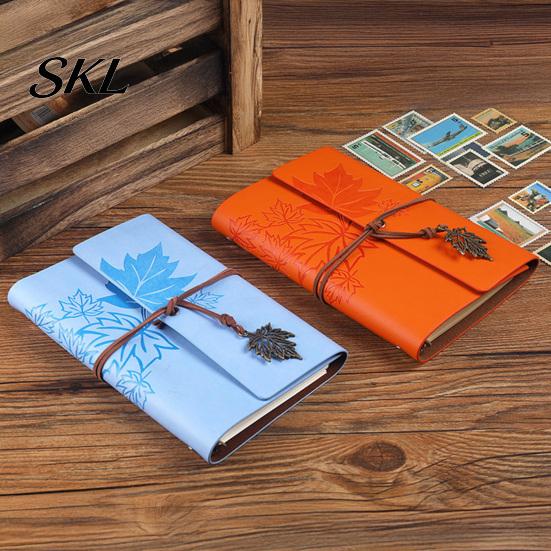 Faux Leather Journal Vintage Journal, Refillable Notebook for Travel Office Daily Writing, A5 Writing with Straps Size Lined Blank Dairy Planner, Gift
