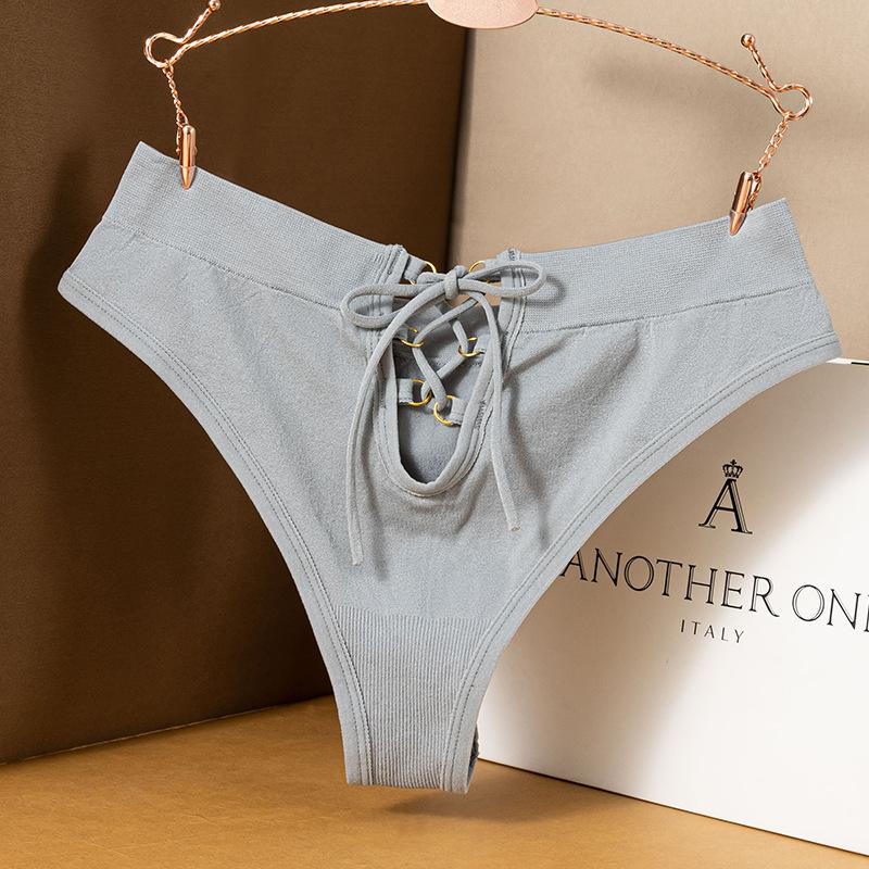 Women Spring and Summer New Sexy Low Waist Thong Underwear
