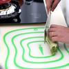 Three Sizes Colored Line Kitchen Non-Slip Chopping Blocks Tool Flexible Transparent Cutting Board Kitchen Pp Cutting Boards