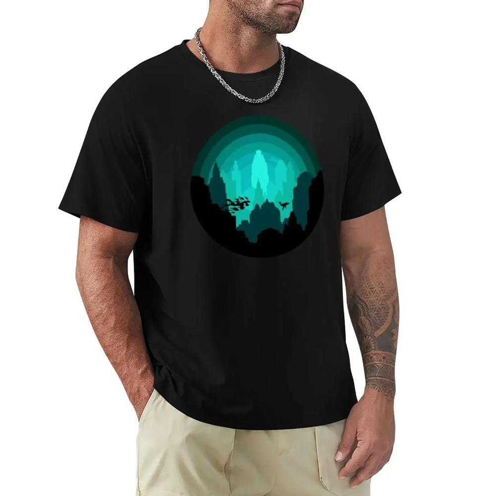 Rapture Bioshock T-Shirt Anime T-shirt Blouse Men Graphic T Shirts