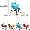Metal Ant Garden Decoration Set, Indoor and Outdoor Wall Decoration Murals, 3D Sculpture Ant Art, Garden Courtyard Fence Decoration