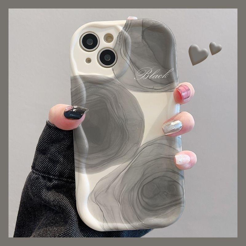 Blue Wave Phone Case for Apple iPhone 15 ProMax - Soft Silicone Shockproof Creative Cover for iPhone 15/14/13/12/11/XS/XS Max/XR/Plus/Pro/Pro Max