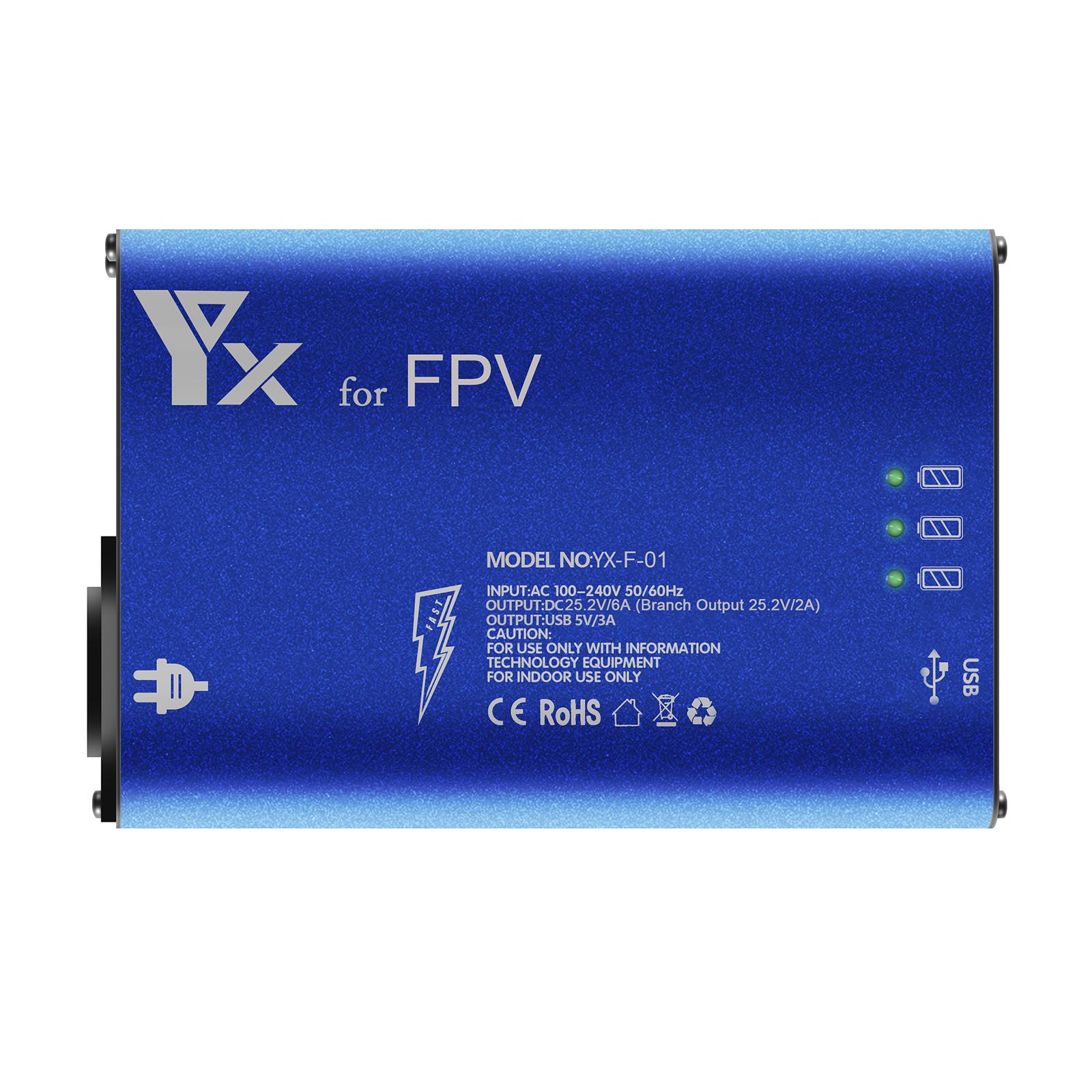 

(H2O)Зарядний пристрій із алюмінієвого сплаву із зарядним концентратором для комбінованих частин FPV