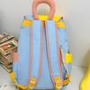 Schoolbag backpack 1011 new large-capacity middle and high school students cute backpack Korean version contrasting color primary school backpack