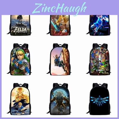 The Legend Of Zelda Student Backpack Durable Waterproof And Trendy For Kids
