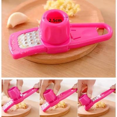 Kitchen Multi Color Tools Garlic Grinder Masher Multifunctional Ginger Grinder Garlic Cutter Garlic Press Household Accessories