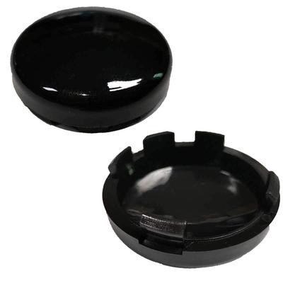 2 Pack Black Turn Signal Lens Cover Lens for Harley Davidson