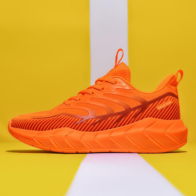 Outdoor Ultra-light Professional Shock-absorbing Running Shoes Men's Non-slip 2025 New Lightweight Soft-soled Casual Shoes Men's Wear-resistant