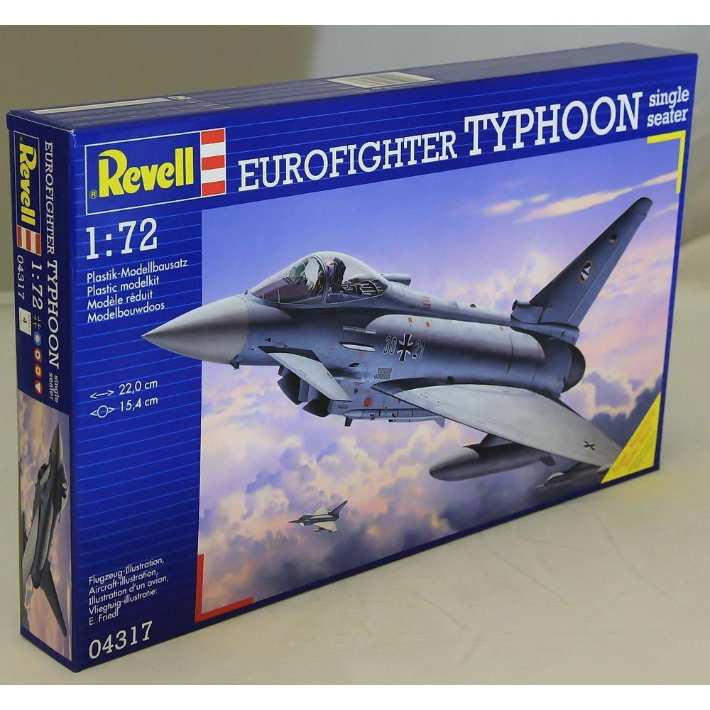 German Revell 1/72 Eurofighter Typhoon Single-Seater Plastic Model