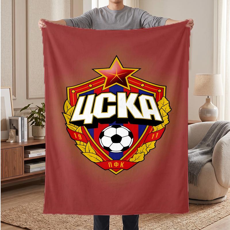 CSKA Moscow (95) Soft Warm Flannel Blankets Comfortable Blanket for Home Decoration Gifting