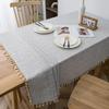 Cross-Border Hot-Selling Fresh Cotton Linen Tablecloth: Wash-Free, Waterproof, and Oil-Proof - Perfect for Household and Coffee Tables