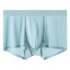 Ice Silk Nude Mid-Waist Underwear Men'S Comfort 10A Antibacterial Mulberry Silk Crotch Men'S Underwear