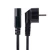 Strømkabel - StarTech - 3m - Schuko CEE 7/7 - C13 - 18AWG - 10A 250V - Svart