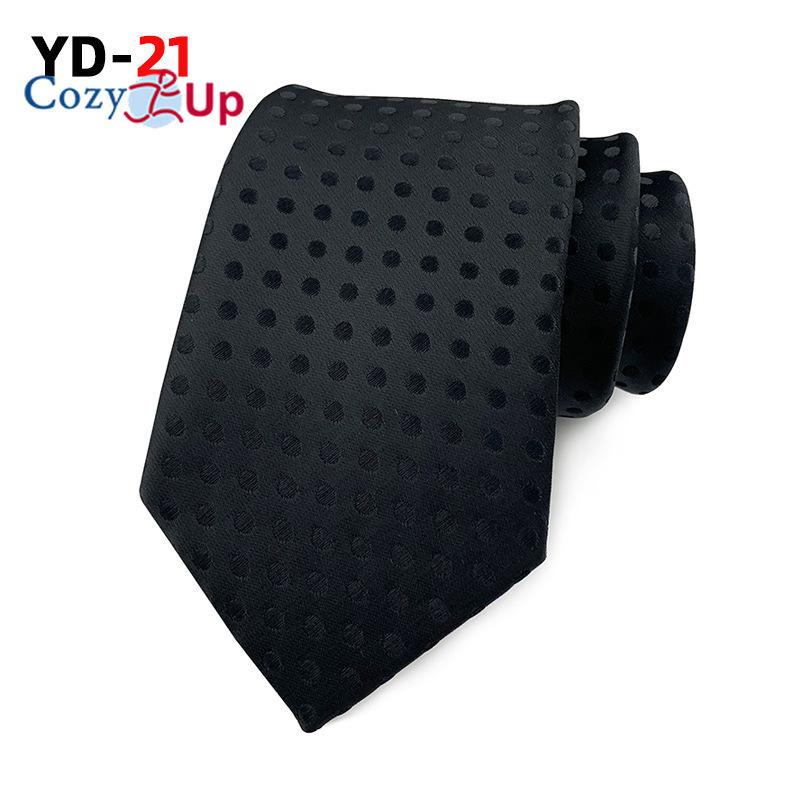 3.15" Fashion Wave Dot PaisleyTies Cravată pentru bărbați Circle Dot pentru nuntă