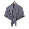Maldives  Muslim Pleated Square Scarf Matt Silk Plain Hijab Women Crinkle Satin Headscarf Premium Soft Wrinkle Scarves