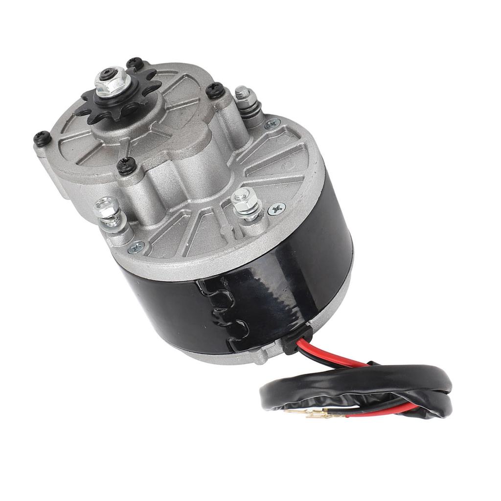 MY1016Z 24V 350W Gear Reduction Electric Motor Aluminum Copper 3000RPM DC Brushed Motor for Motorcycle