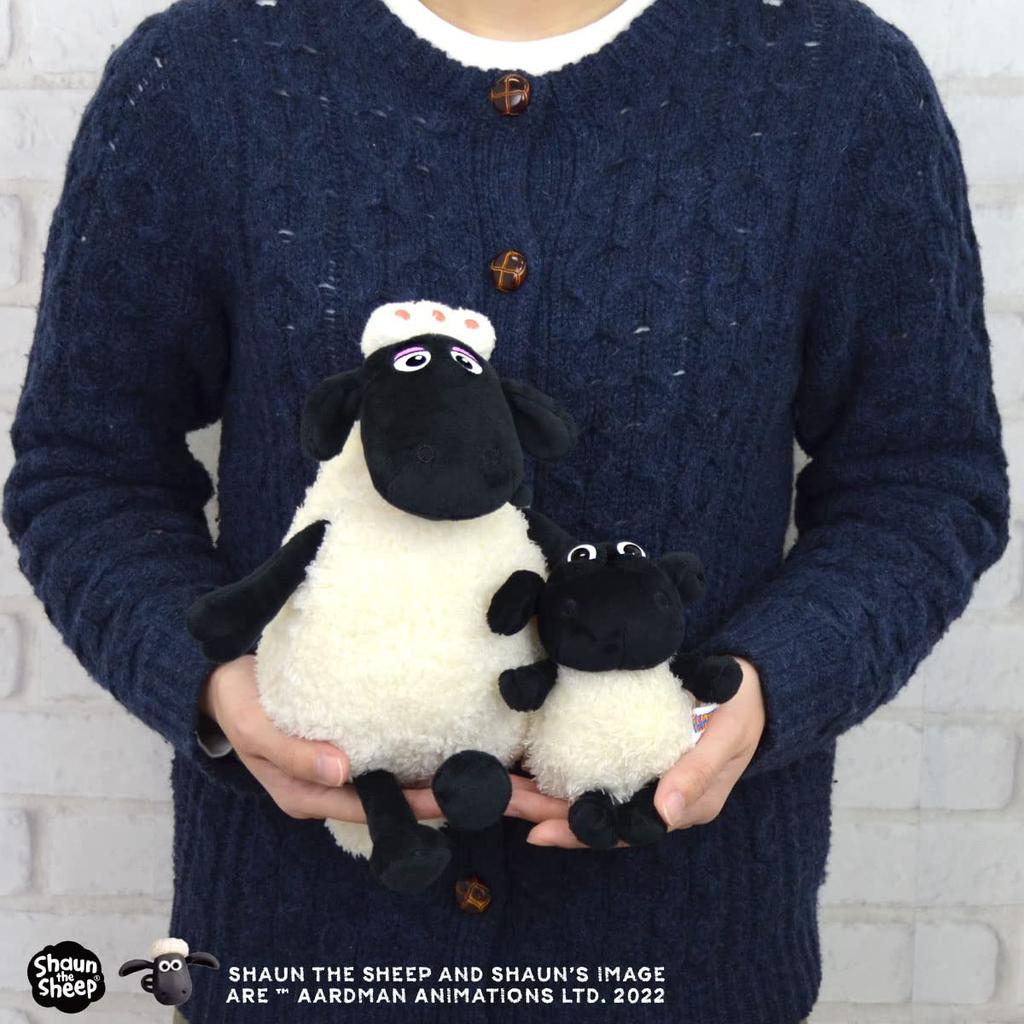 NICI Plush Toy Shaun the Sheep White Timmy Mama 25cm Sheep Gift