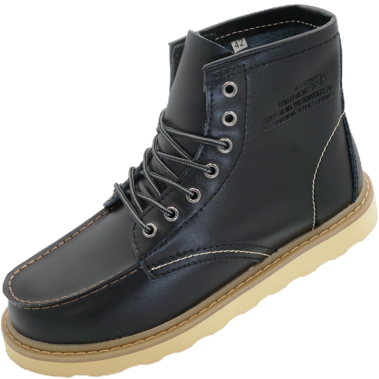 Секретная Высота 10 см Секрет Ноги Размер Ботинок Увеличение Высота Удлинение Мужские Ботинки Обувь Черный 240 см чёрный 14000₽